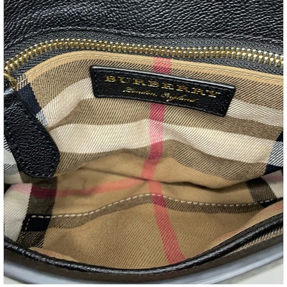 Burberry Black Leather Medley Crossbody Bag - Picture 9 of 12